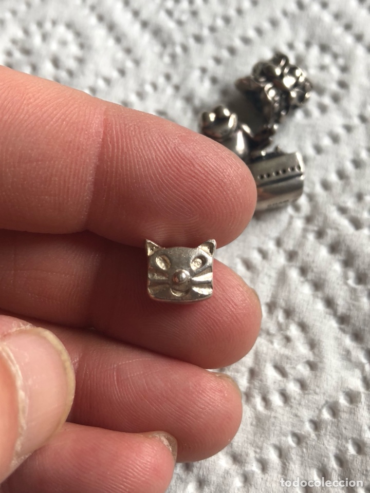 Joyeria: Lote de 7 Charm para pulsera en plata de ley - Foto 6