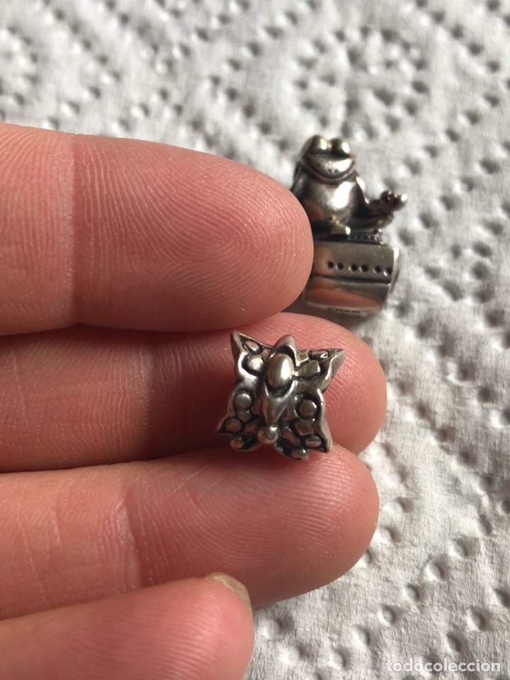 Joyeria: Lote de 7 Charm para pulsera en plata de ley - Foto 7