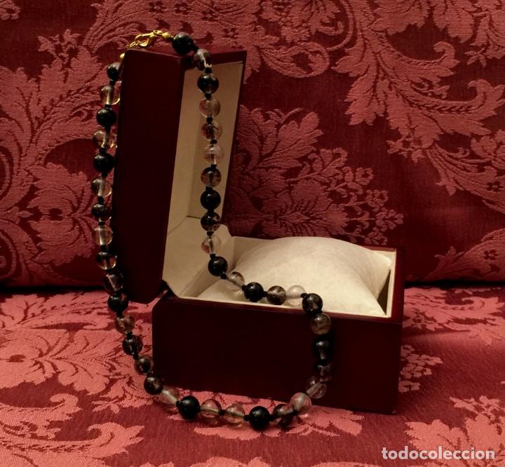 Joyeria: COLLAR - GARGANTILLA CON TURMALINAS NATURALES - 30 GRAMOS. - Foto 1
