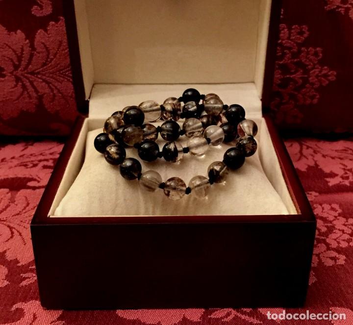 Joyeria: COLLAR - GARGANTILLA CON TURMALINAS NATURALES - 30 GRAMOS. - Foto 2