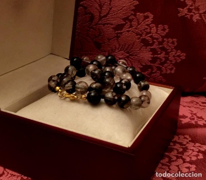 Joyeria: COLLAR - GARGANTILLA CON TURMALINAS NATURALES - 30 GRAMOS. - Foto 4