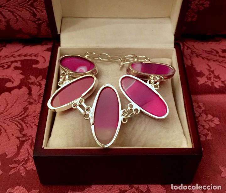 Joyeria: PULSERA CON &Aacute;GATAS NATURALES - 48 GRAMOS. - Foto 5