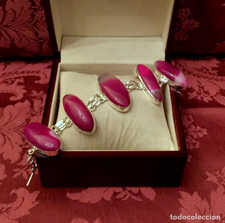 Joyeria: PULSERA CON &Aacute;GATAS NATURALES - 48 GRAMOS. - Foto 6