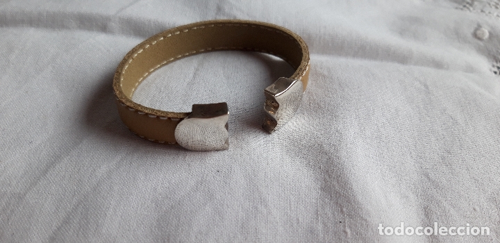 Joyeria: Pulsera plata y piel - Foto 4