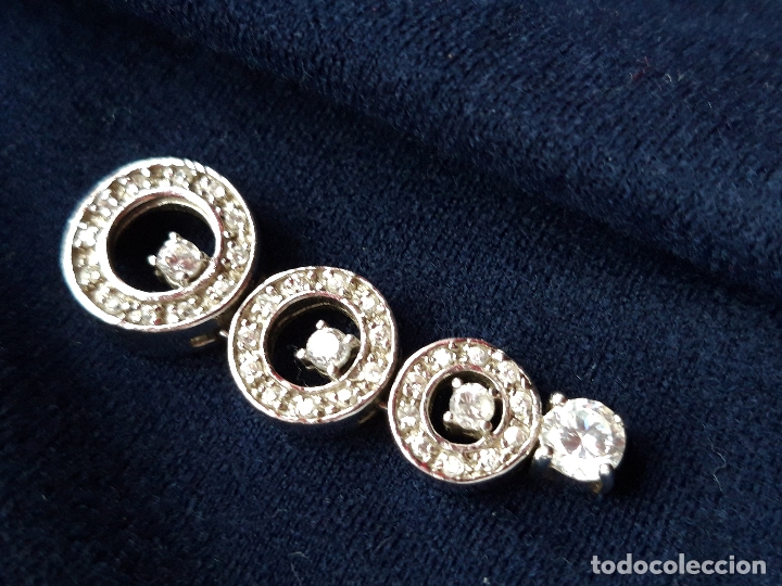 Joyeria: Colgante plata y circonitas - Foto 1