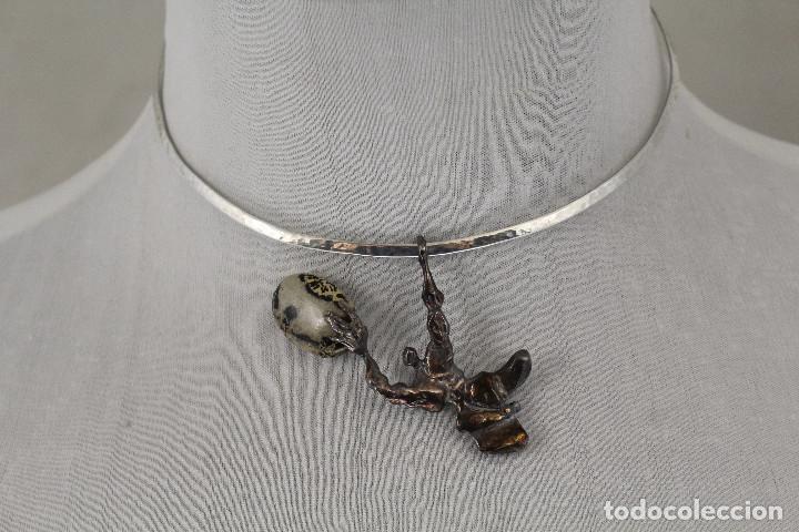 Joyeria: gargantilla en plata de ley y jaspe - Foto 1