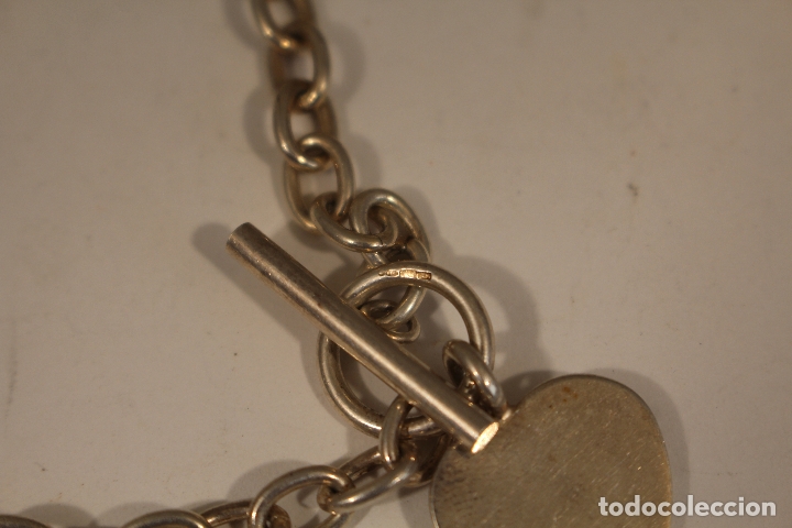 Joyeria: gargantilla con corazon en plata de ley 925 - Foto 4
