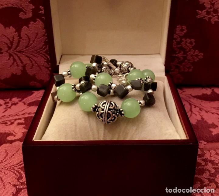 Joyeria: COLLAR - GARGANTILLA CON JADE NATURAL - 46 GRAMOS. - Foto 2