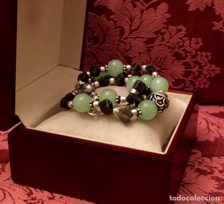 Joyeria: COLLAR - GARGANTILLA CON JADE NATURAL - 46 GRAMOS. - Foto 4