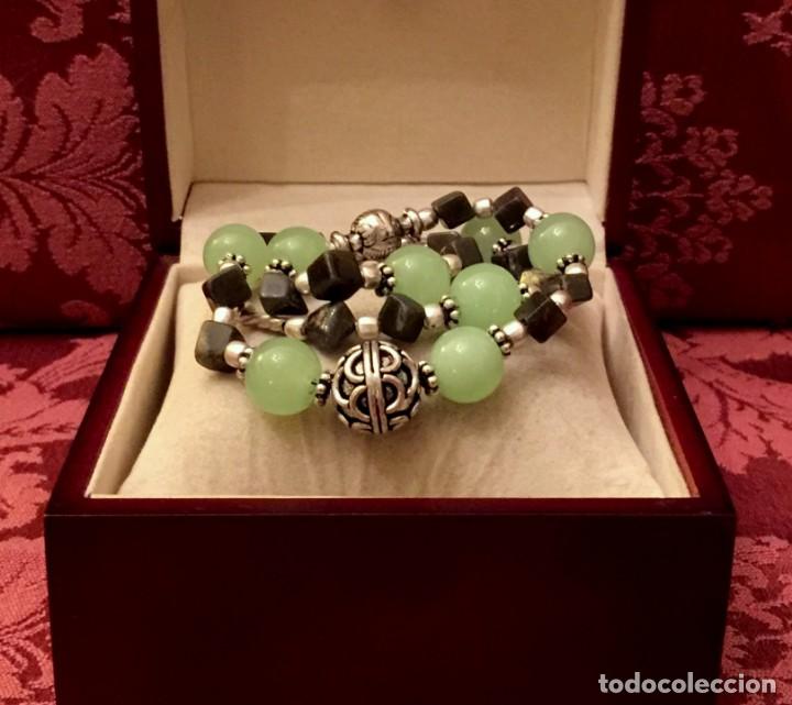 Joyeria: COLLAR - GARGANTILLA CON JADE NATURAL - 46 GRAMOS. - Foto 5