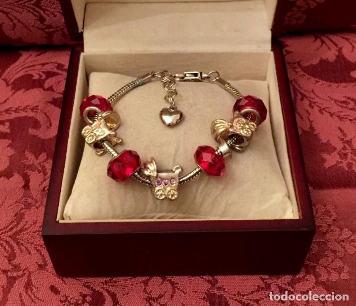 Joyeria: PULSERA CON ABALORIOS CRISTAL DE MURANO - 36 GRAMOS. - Foto 1