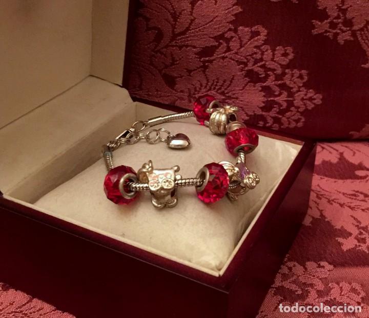 Joyeria: PULSERA CON ABALORIOS CRISTAL DE MURANO - 36 GRAMOS. - Foto 2
