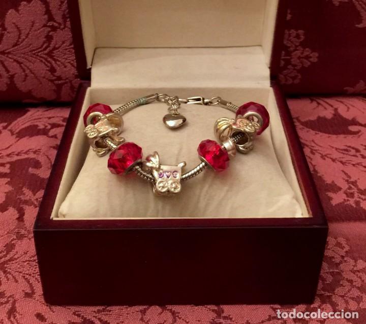Joyeria: PULSERA CON ABALORIOS CRISTAL DE MURANO - 36 GRAMOS. - Foto 3