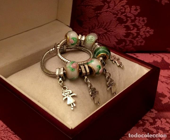 Joyeria: PULSERA CON ABALORIOS CRISTAL DE MURANO - 35 GRAMOS. - Foto 3