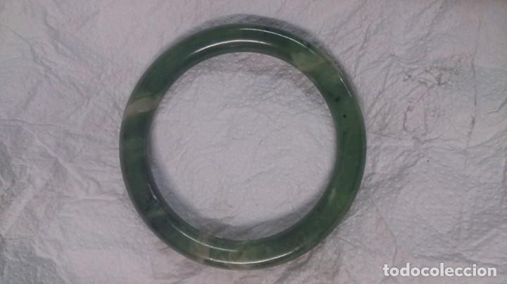 Joyeria: Pulsera antigua de jade natural - Foto 1