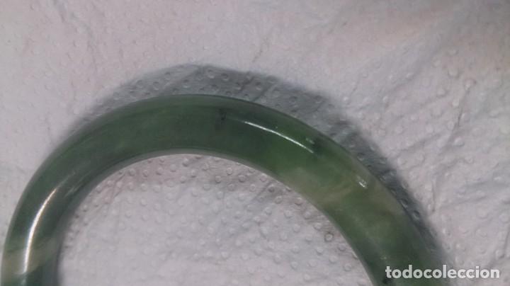 Joyeria: Pulsera antigua de jade natural - Foto 2