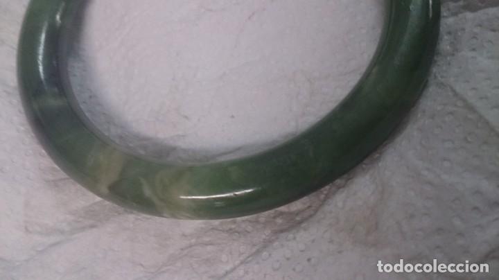 Joyeria: Pulsera antigua de jade natural - Foto 3