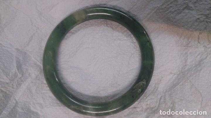 Joyeria: Pulsera antigua de jade natural - Foto 4