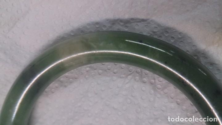 Joyeria: Pulsera antigua de jade natural - Foto 5