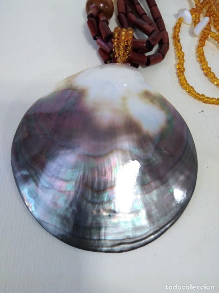 Joyeria: Collar de concha de nacar 10x10ctms 142 - Foto 2