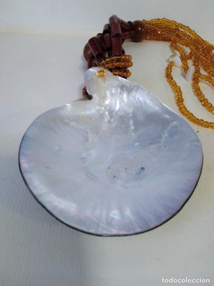 Joyeria: Collar de concha de nacar 10x10ctms 142 - Foto 3