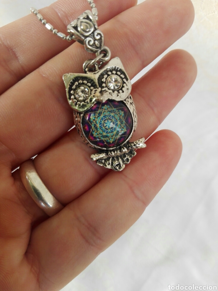 Joyeria: Colgante b&uacute;ho con mandala 3 CM X 2 CM - Foto 6