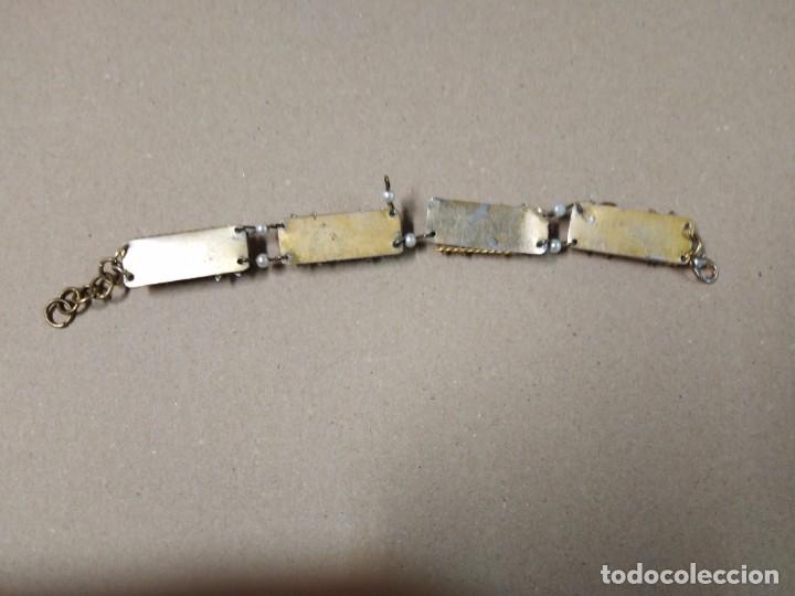 Joyeria: Pulsera de escarabajos dorada - Foto 4