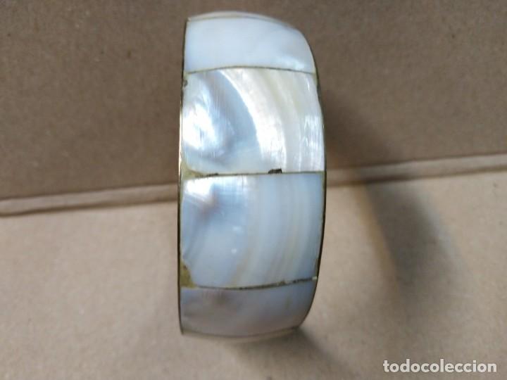 Joyeria: Pulsera de nacar y metal - Foto 4