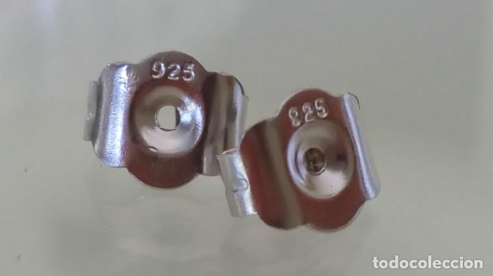 Joyeria: Bonitos pendientes de plata en dos tonos de piedra - Foto 6