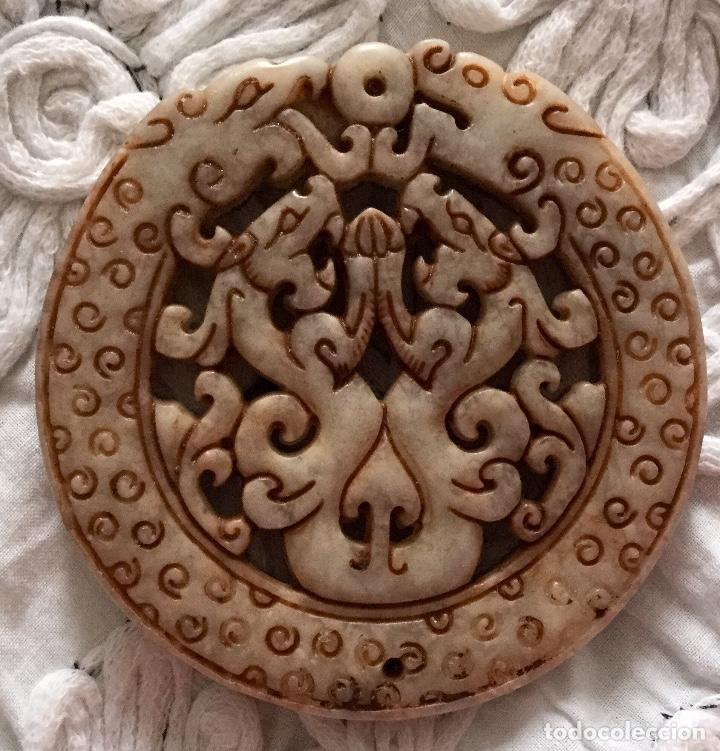 Joyeria: Talla de jade antiguo - Foto 3