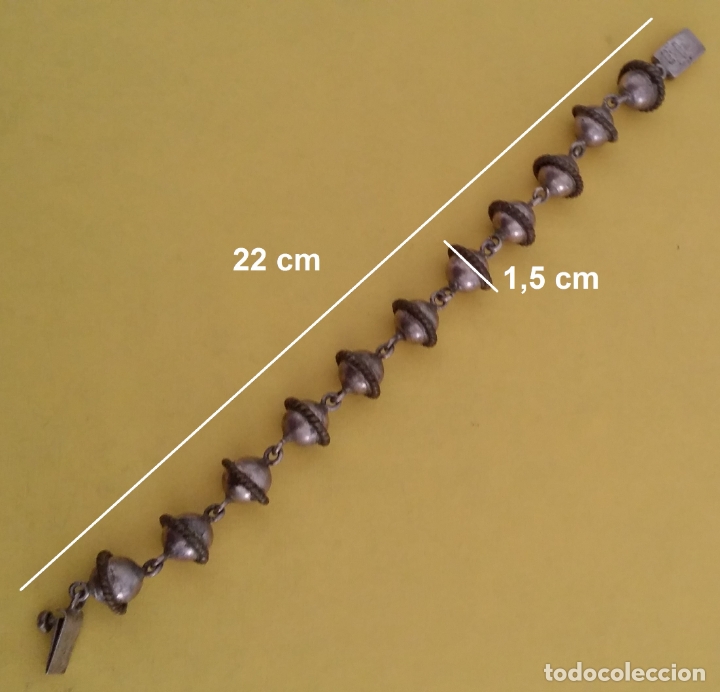Joyeria: Pulsera de plata 925, Mexico , Vintage - Foto 7
