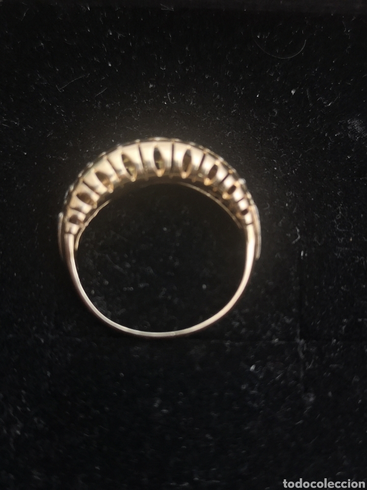 Joyeria: Anillo antiguo de oro y diamantes - Foto 2