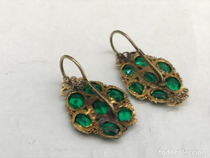Joyeria: Pendientes de oro antiguos - Foto 2