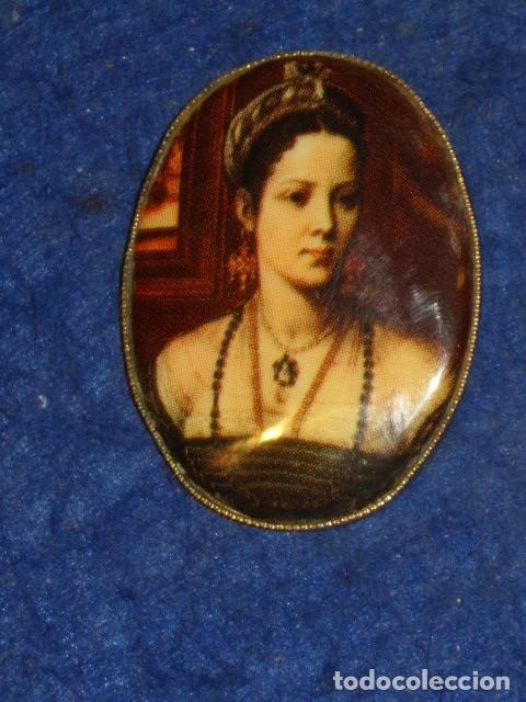 Joyeria: BROCHE DE PORCELANA,CHICA DE EPOCA. - Foto 3