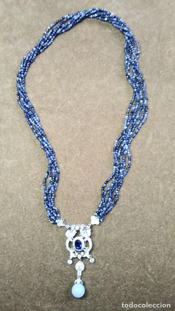 Joyeria: COLLAR DE ZAFIROS NATURALES. - Foto 2