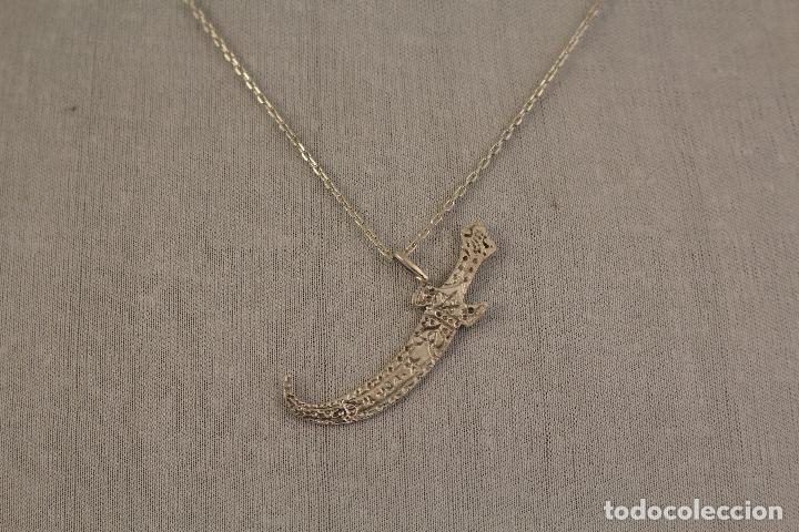 Joyeria: collar daga en plata de ley 925 - Foto 2