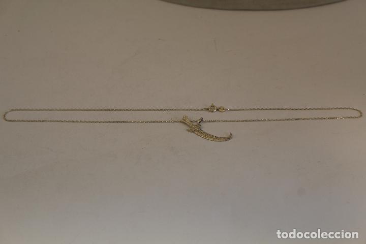 Joyeria: collar daga en plata de ley 925 - Foto 6