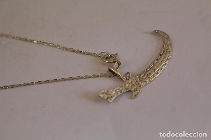 Joyeria: collar daga en plata de ley 925 - Foto 8