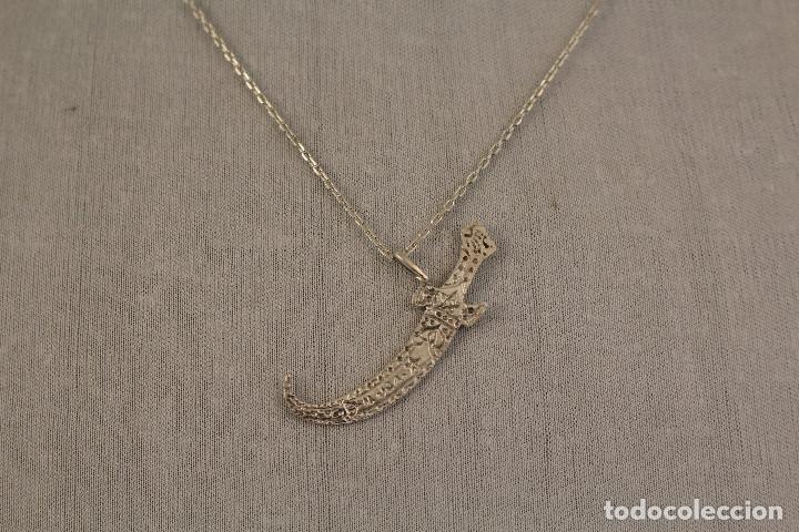 Joyeria: collar daga en plata de ley 925 - Foto 1