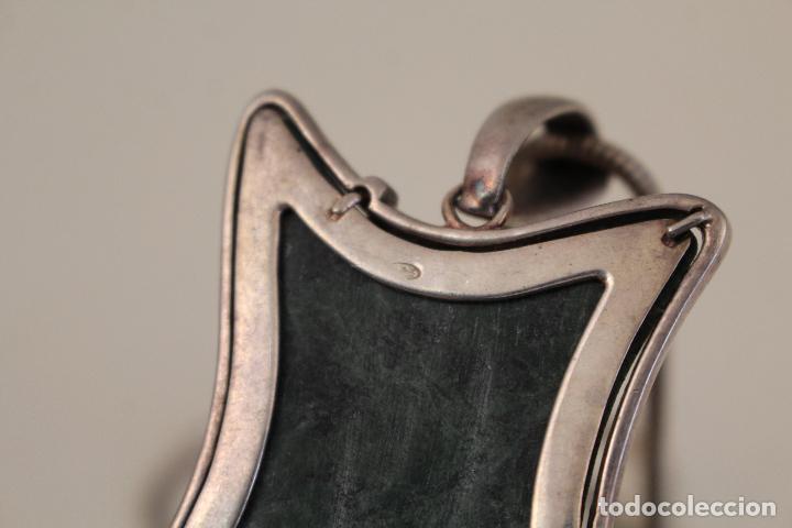 Joyeria: collar en plata de ley con cuarzo verde - Foto 7
