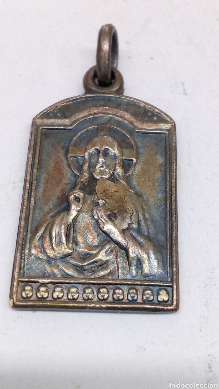 Joyeria: Colgante religioso de plata - Foto 2
