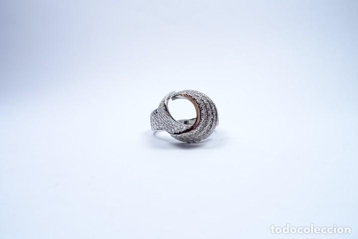 Joyeria: Anillo en plata 925 con cuajado de circonios naturales - Foto 9