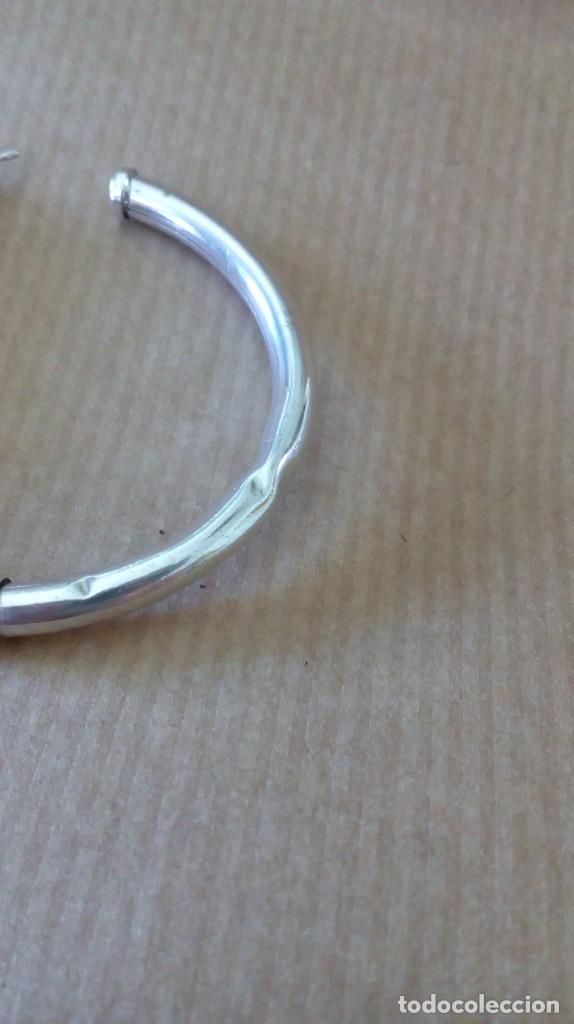Joyeria: Preciosos pendientes de plata y esmalte - Foto 4