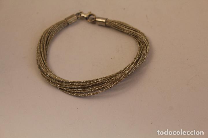 Joyeria: pulsera 20 hilos en plata de ley 925 - Foto 3