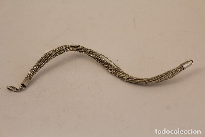 Joyeria: pulsera 20 hilos en plata de ley 925 - Foto 6