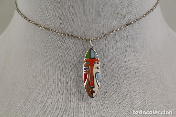Joyeria: colgante y cadena en plata de ley - Foto 2