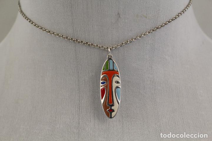 Joyeria: colgante y cadena en plata de ley - Foto 1