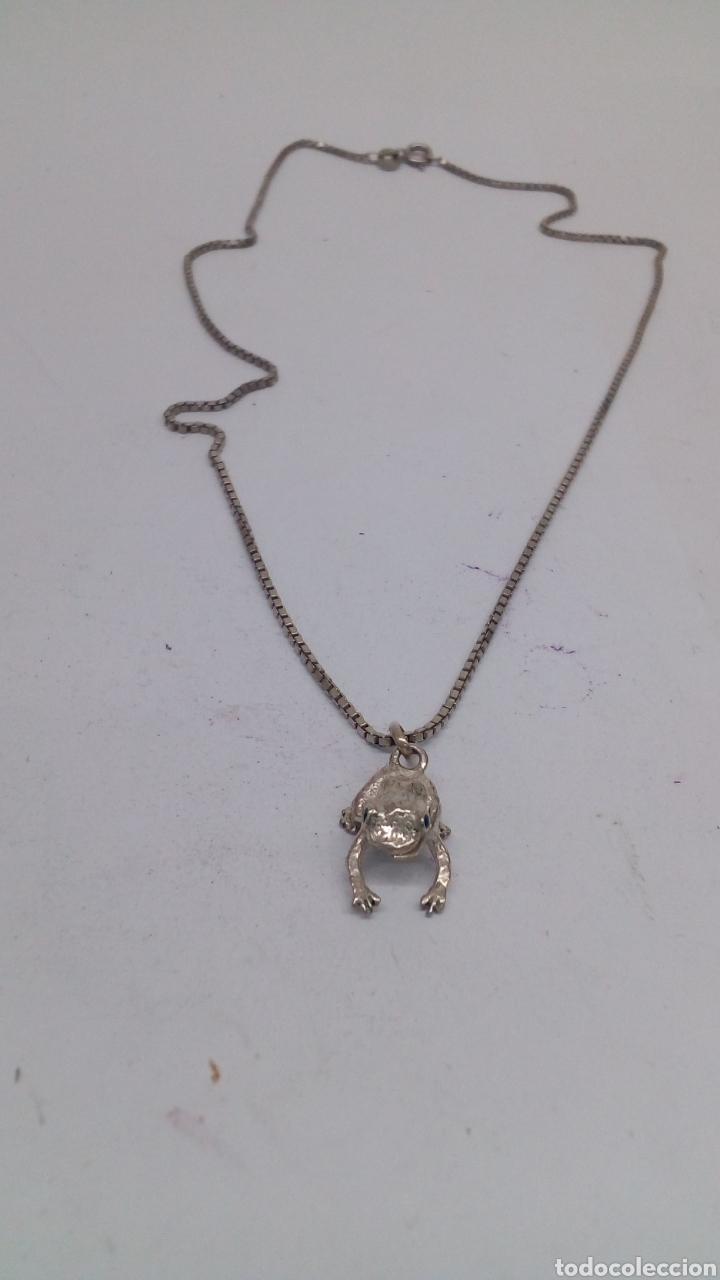 Joyeria: Collar y colgante de plata - Foto 1
