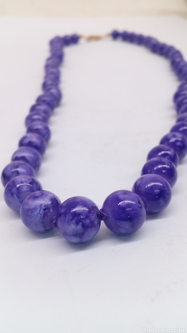 Joyeria: Collar Fossil cristal anudado - Foto 1