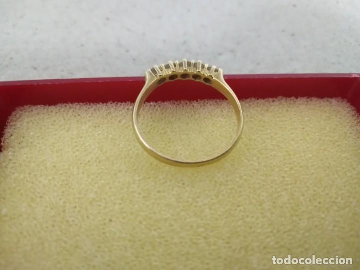 Joyeria: Anillo oro y circonios (de compromiso) 18 kilts - Foto 4
